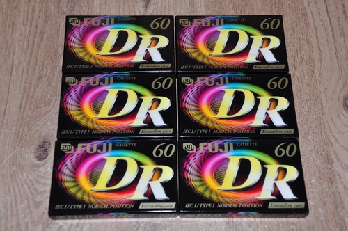 Fuji dr60 audiocassetta 6 - dr60, x