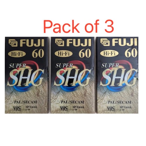 Videocassette vuote fujifilm - 3,