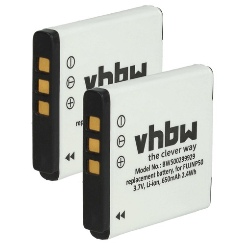 Batteria per fujifilm - 2x,