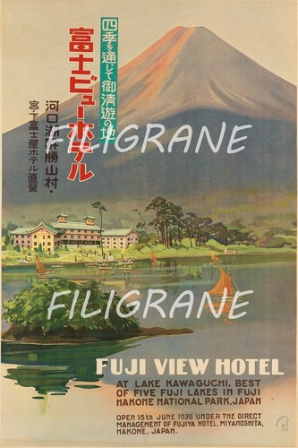 Fuji view hotel - view, japon